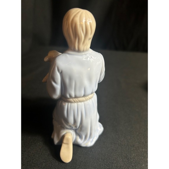 9 Piece‎ Porcelain Nativity Set Shepherd Nativity Scene Christmas Decor - Picture 12 of 16